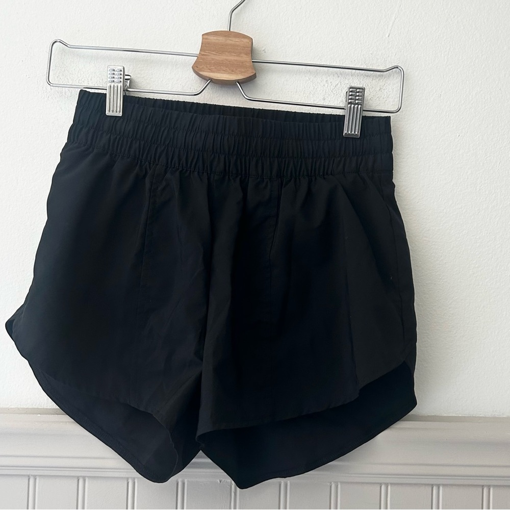 All in Motion XS Women's Black Athletic Workout Shorts